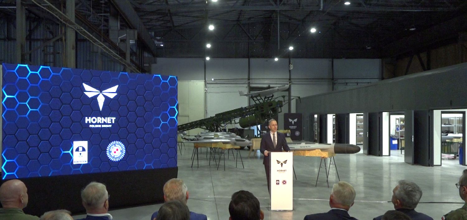 Prezentacja linii produkcyjnej Hornet – Polskie Drony 